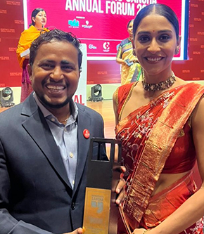 Ashok Rathod Named Changemaker by Democratic Sangha: